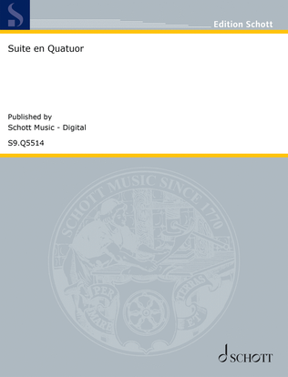 Book cover for Suite en Quatuor