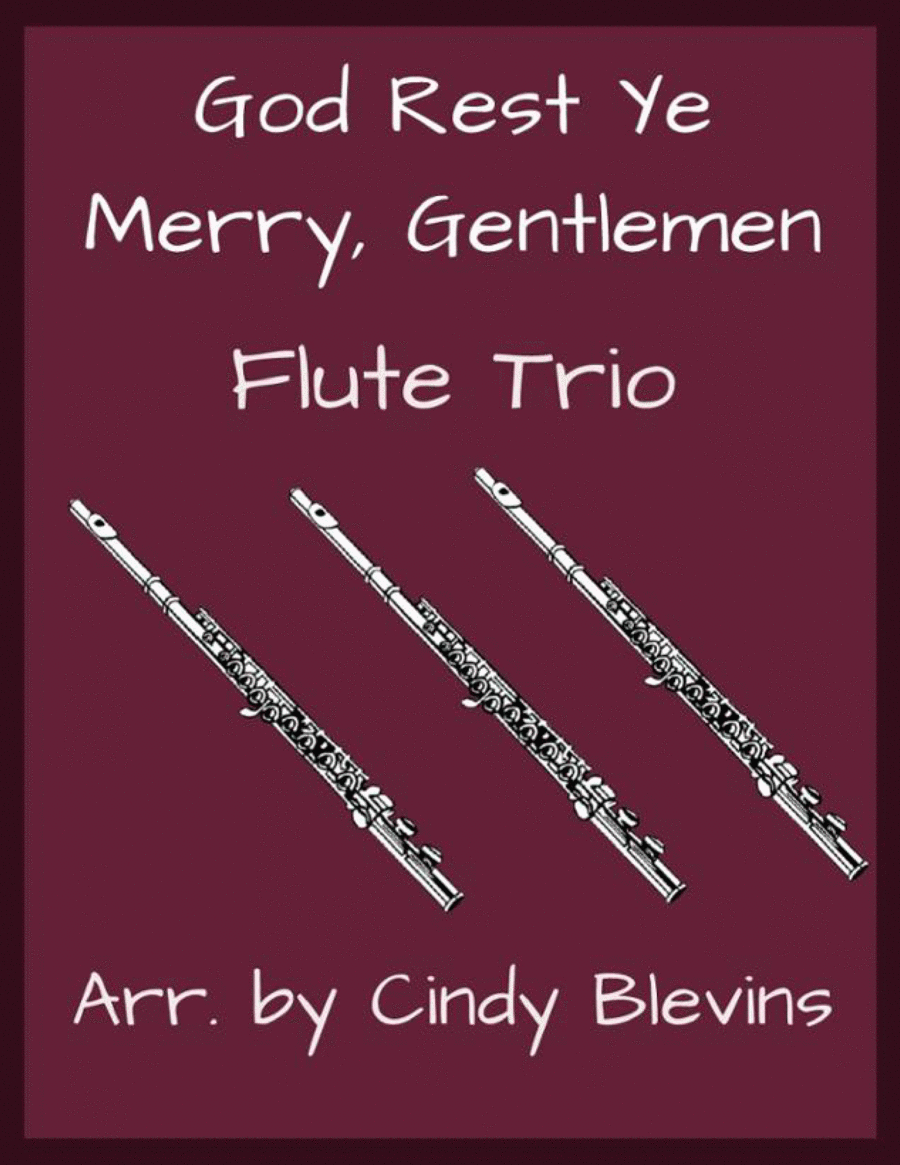 God Rest Ye Merry, Gentlemen, for Flute Trio image number null