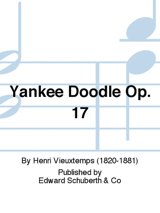 Book cover for Yankee Doodle Op. 17