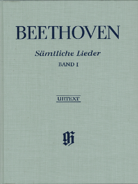 Ludwig van Beethoven: Complete songs with Piano, volume I