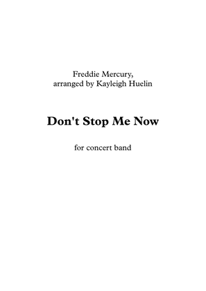 Book cover for Don't Stop Me Now