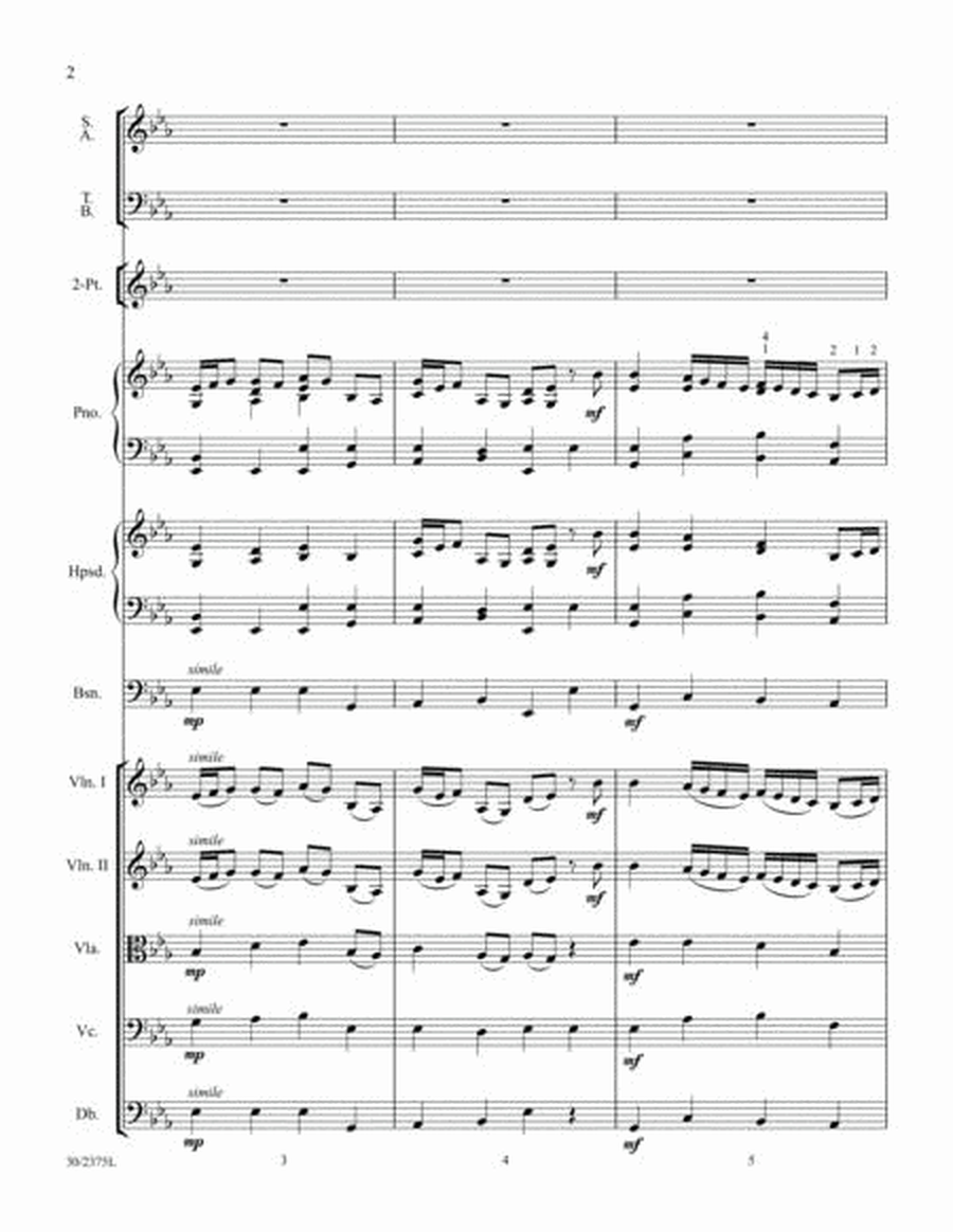 O Come, Little Children - Instrumental Ensemble Score and Parts