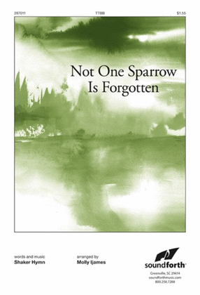 Book cover for Not One Sparrow Is Forgotten