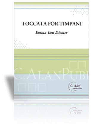 Book cover for Toccata for Timpani