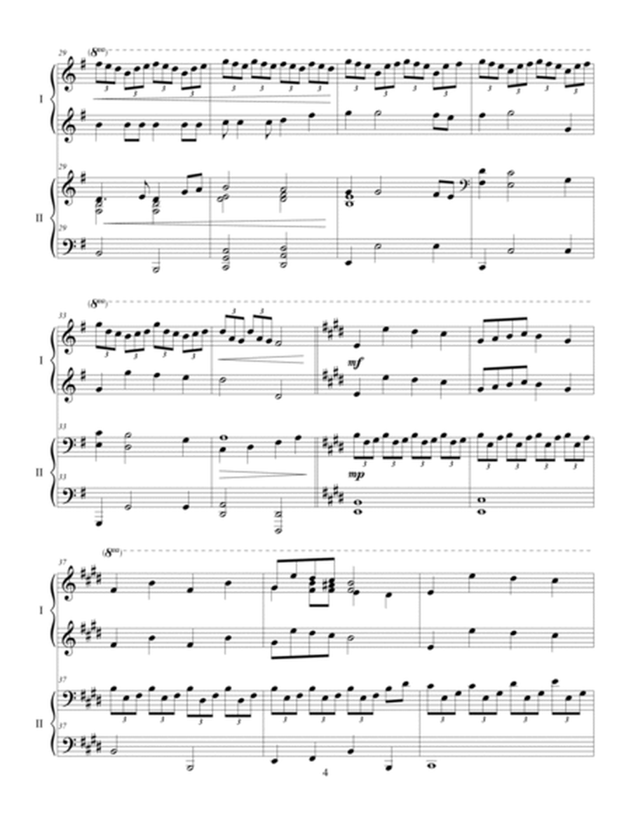Youth Battalion Medley of Hymns (Piano Duet 1P/4H) image number null