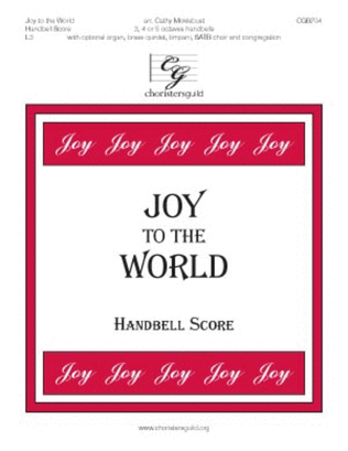 Book cover for Joy to the World - Handbell Score