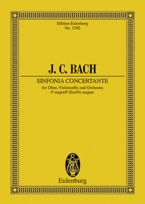 Book cover for Sinfonia Concertante in F Major