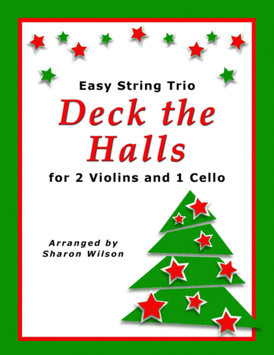Deck the Halls (for String Trio – 2 Violins and 1 Cello) image number null