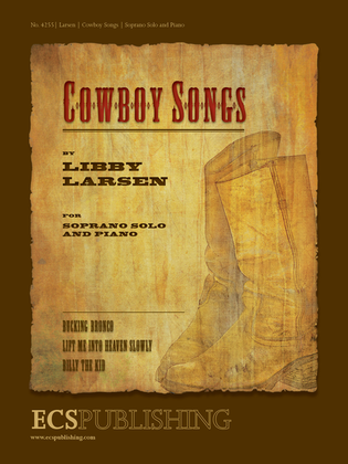 Book cover for Cowboy Songs