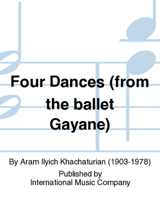 Book cover for Four Dances (From The Ballet Gayane)