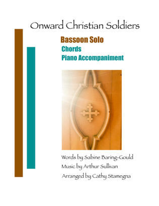 Book cover for Onward Christian Soldiers (Bassoon Solo, Chords, Piano Accompaniment)