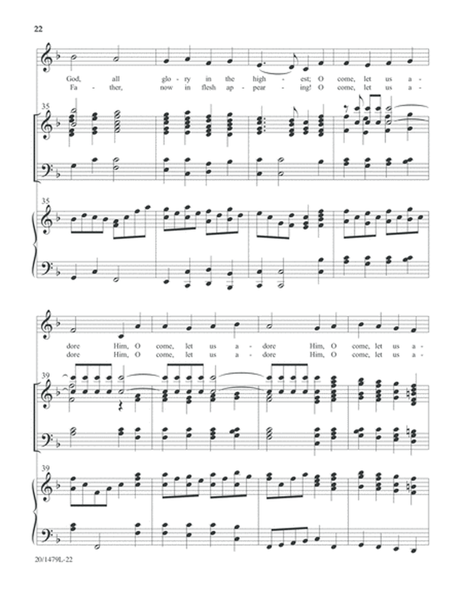 Christmas Carol Celebrations - Keyboard/Handbell Score image number null