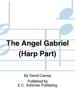 Book cover for The Angel Gabriel (Harp Part)