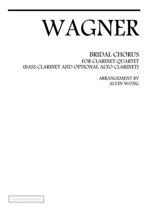 Book cover for Bridal Chorus - Clarinet Quartet