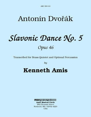 Book cover for Slavonic Dance No.5, Op.46