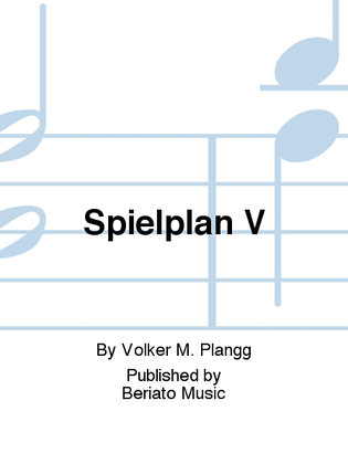 Book cover for Spielplan V