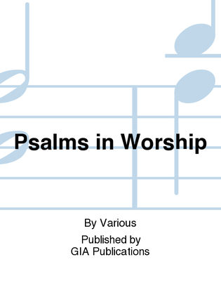 Book cover for Psalms in Worship