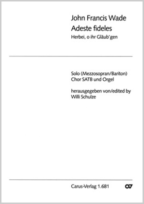 Book cover for Adeste fideles (Herbei, o ihr Glaub'gen)