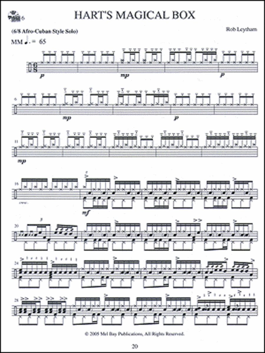 Musical Drumset Solos for Recitals, Contests and Fun image number null