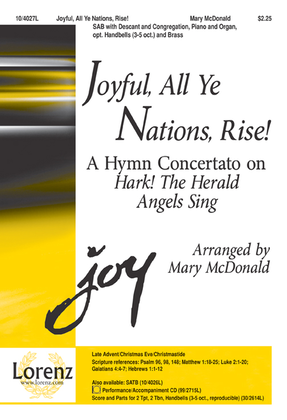 Book cover for Joyful, All Ye Nations, Rise!