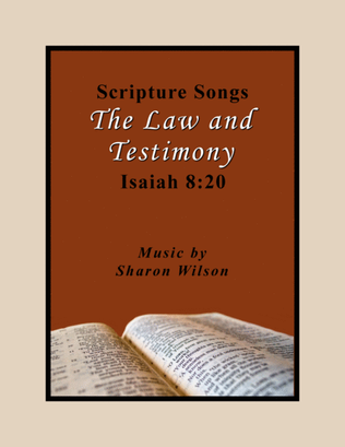 Book cover for The Law and Testimony (Isaiah 8:20)