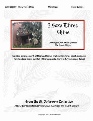 I Saw Three Ships (StA BQ00109)