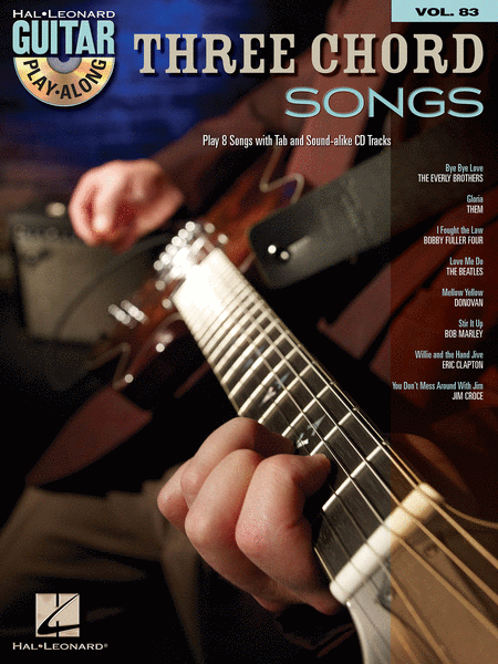 Three Chord Songs (Guitar Play-Along Volume 83)