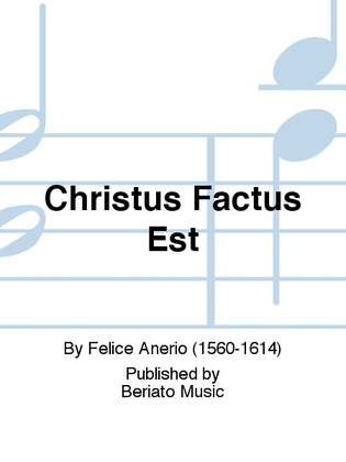 Christus Factus Est