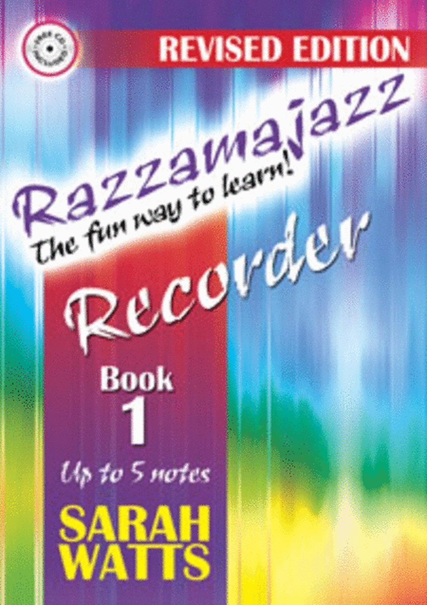 Razzamajazz For Recorder Book 1 Book/CD