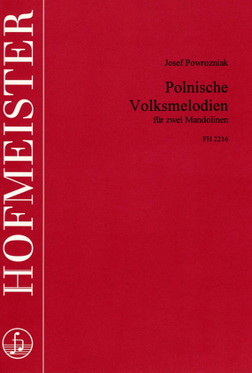 Book cover for Polnische Volksmelodien