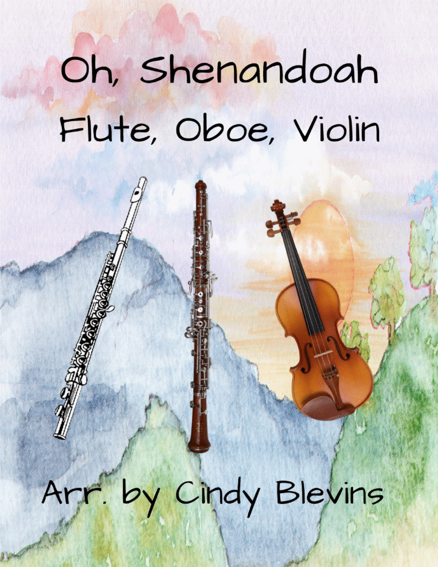 Oh, Shenandoah, for Flute, Oboe and Violin image number null