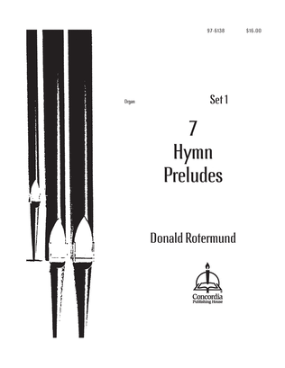 Book cover for Seven Hymn Preludes, Set 1