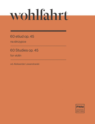Book cover for 60 Etüden Op. 45