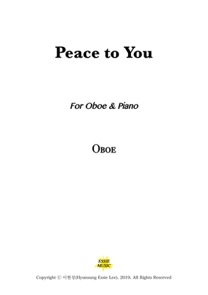 Book cover for Peace to You / Oboe & Piano