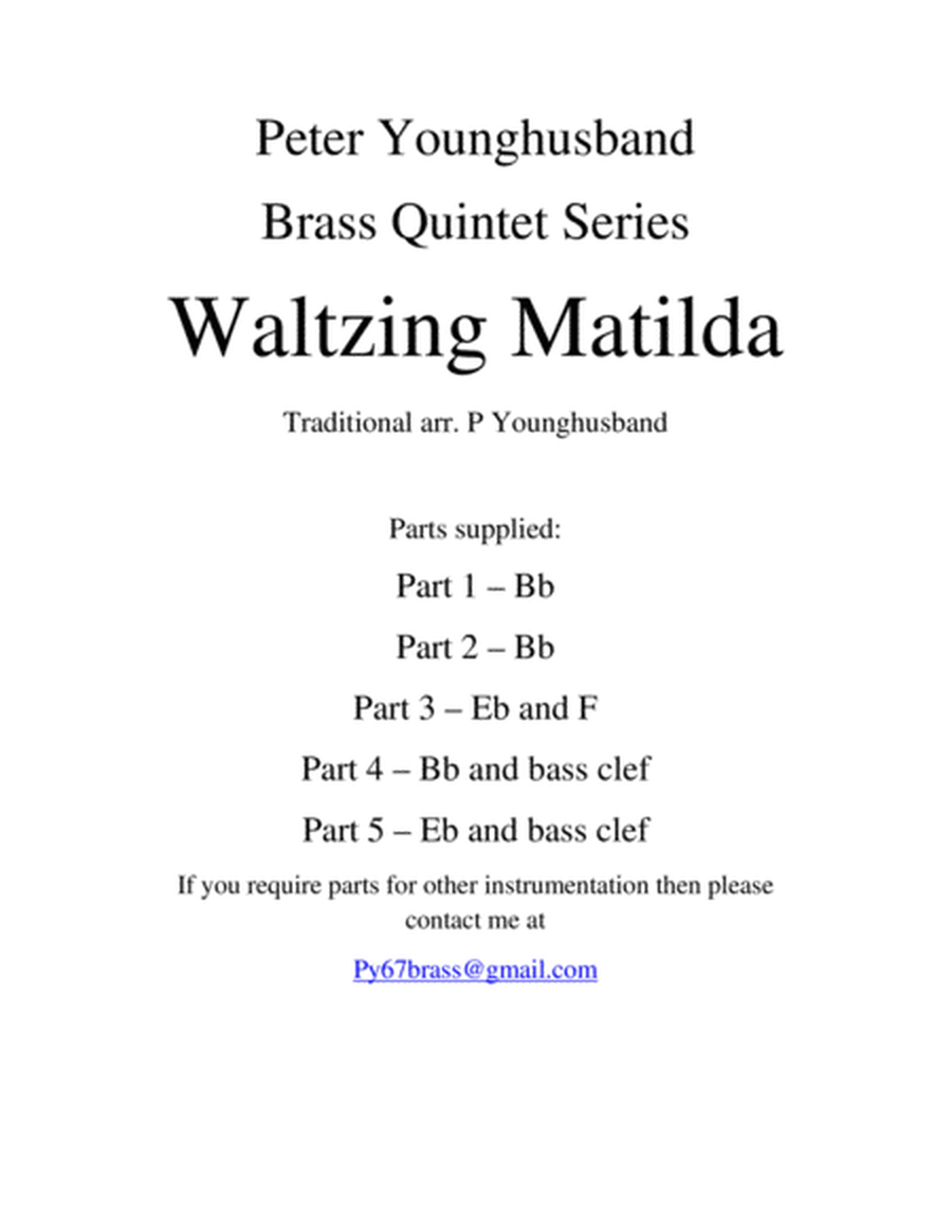 Waltzing Matilda