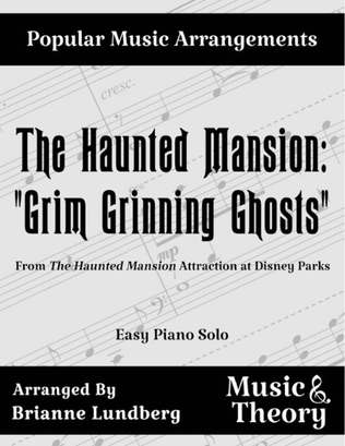 Book cover for Grim Grinning Ghosts