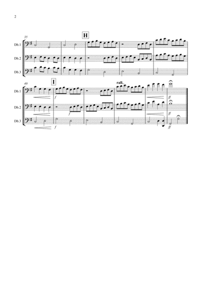 Pachelbel's Canon for Double Bass Trio image number null