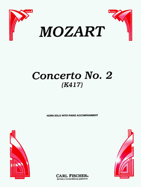 Concerto No. 2, K. 417