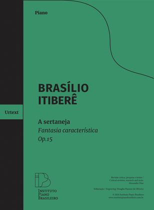 Book cover for A Sertaneja (Urtext)