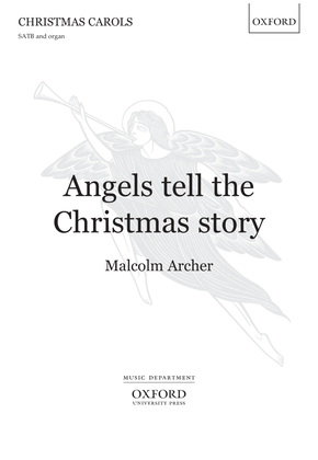 Book cover for Angels tell the Christmas story