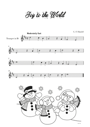 Book cover for Joy to the World - Very Easy/Beginner (for Trumpet)