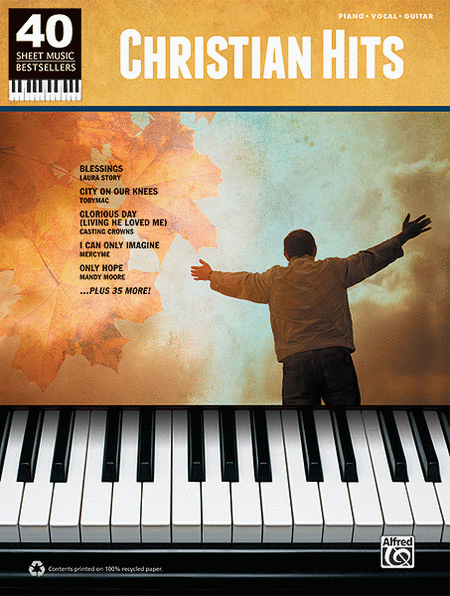 40 Sheet Music Bestsellers -- Christian Hits