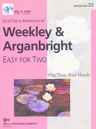 Book cover for Easy For Two, Preparatory Level