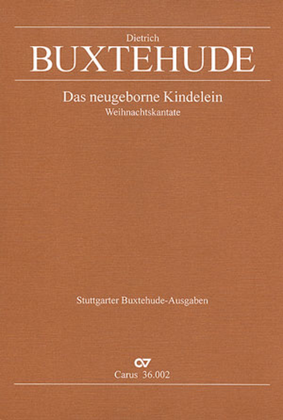 Book cover for The newly born child (Das neugeborne Kindelein)