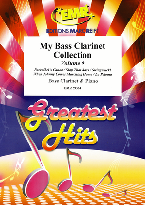 Book cover for My Bass Clarinet Collection Volume 9