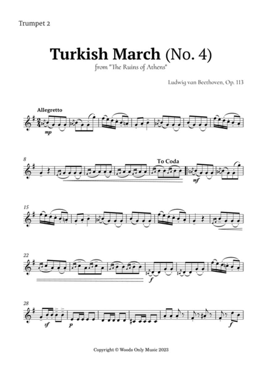 Turkish March by Beethoven for Brass Quintet image number null