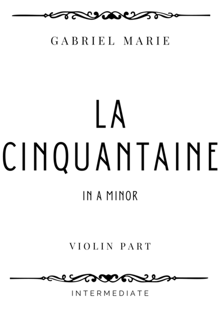 Marie - La Cinquantaine in A Minor - Intermediate image number null