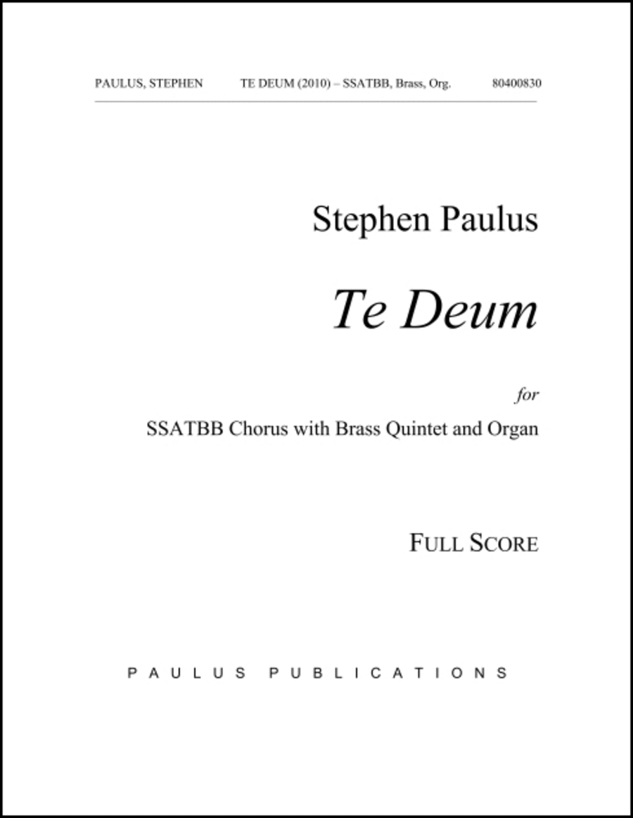 Te Deum (2010)