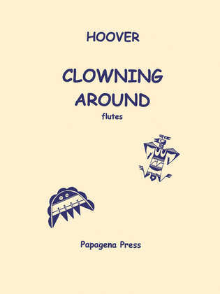 Book cover for Clowning Around