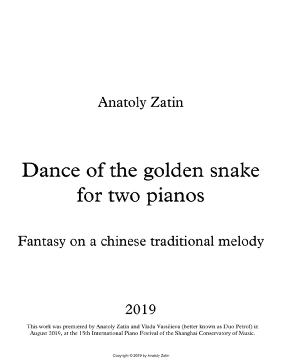 Dance of the Golden Snake for two pianos